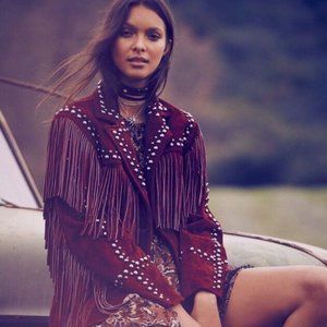 For Love and Lemons Studded Leather Jacket S NWT  For Love and Lemons, NWT.